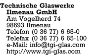 Technische Glaswerke Ilmenau GmbH