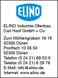 ELINO Industrie-Ofenbau Carl Hanf GmbH + Co.