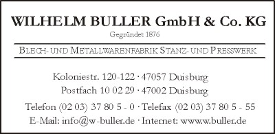 Buller GmbH & Co. KG, Wilhelm