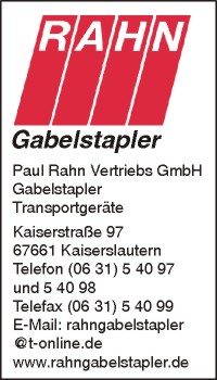 Rahn Vertriebs GmbH, Paul