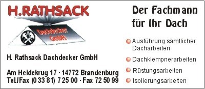 Rathsack Dachdecker GmbH, H.