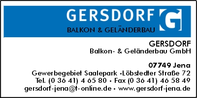 Gersdorf Balkon- und Gelnderbau GmbH