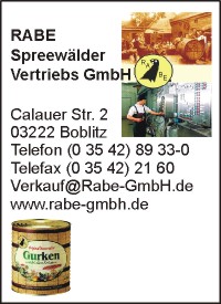 Rabe Spreewlder Vertriebs GmbH
