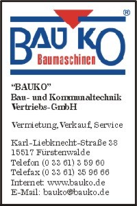 BAUKO Bau- und Kommunaltechnik Vertriebs GmbH
