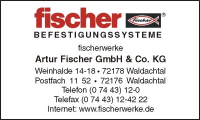 Fischerwerke Artur Fischer GmbH & Co. KG
