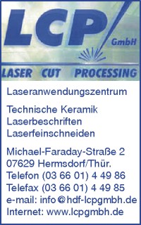 LCP GmbH Laser-Cut-Processing