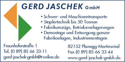 Jaschek GmbH, Gerd