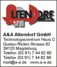 Altendorf GmbH, A & A