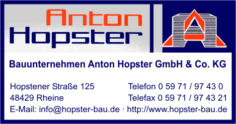 Bauunternehmen Anton Hopster GmbH & Co. KG