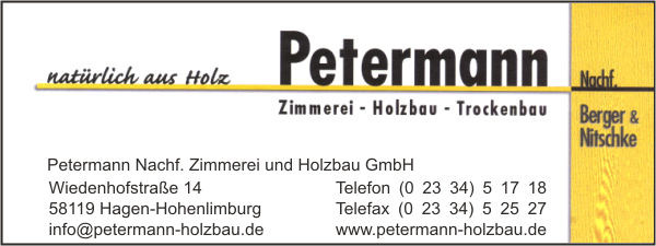 Petermann Nachf. Zimmerei und Holzbau GmbH