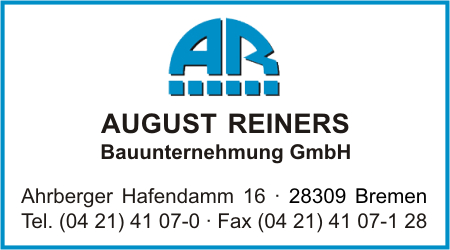 Reiners Bauunternehmung GmbH, August