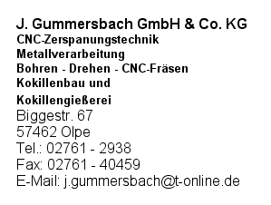 Gummersbach GmbH & Co. KG, J.