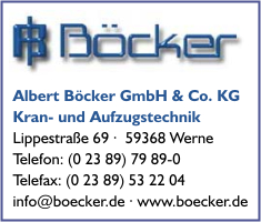 Bcker GmbH & Co. KG Kran- und Aufzugstechnik, Albert