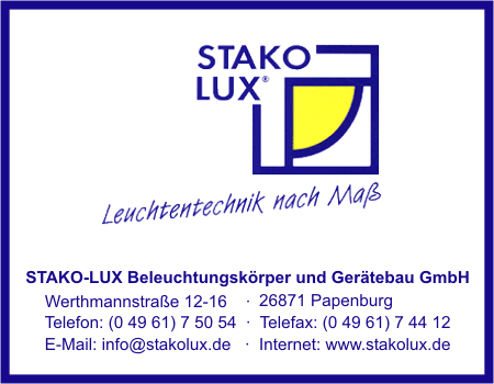 Stako-Lux Beleuchtungskrper- und Gertebau GmbH