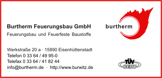 Burtherm Feuerungsbau GmbH