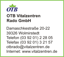 OTB Vitalzentren Rado GmbH