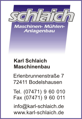 Schlaich Maschinenbau, Karl