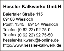 Hessler Kalkwerke GmbH