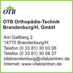 OTB Orthopdie-Technik GmbH Ostbrandenburg