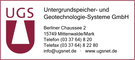 Untergrundspeicher- und Geotechnologie-Systeme GmbH