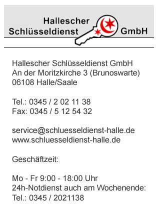Hallescher Schlüsseldienst GmbH