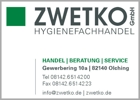 ZWETKO GmbH Fachgrohandel fr Betriebshygiene