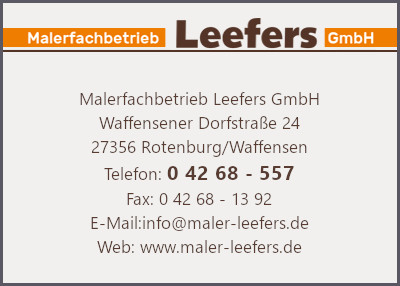 Malerfachbetrieb Leefers GmbH
