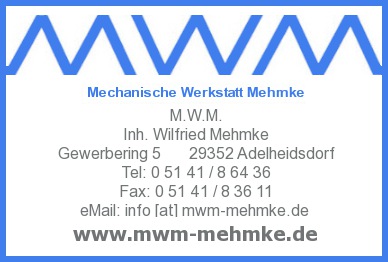 MWM, Inh. W. Mehmke