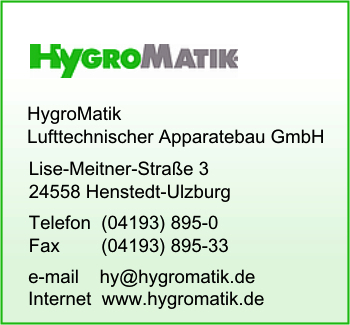 HygroMatik Lufttechnischer Apparatebau GmbH