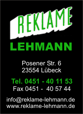 Reklame Lehmann