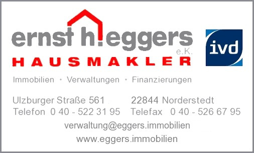 eggers Immobilien - Verwaltungen - Finanzierungen, Ernst H.