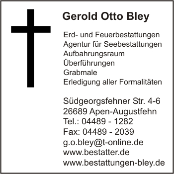 Bley, Gerold Otto
