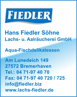 Fiedler Shne Lachs- und Aalrucherei GmbH, Hans