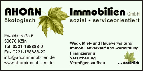 AHORN Immobilien GmbH