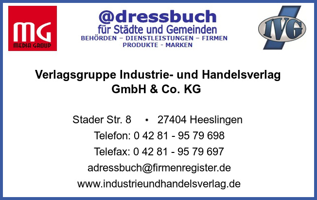 Adressbuch der Stadt Hamburg, Media Group Verlagsgruppe Industrie- und Handelsverlag GmbH & Co. KG