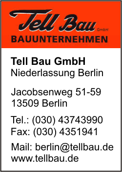 Tell Bau GmbH - Niederlassung Berlin