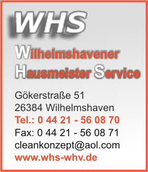 WHS Wilhelmshavener Hausmeister Service