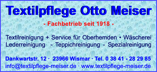 Textilpflege Otto Meiser