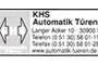 KHS Automatik Türen GmbH