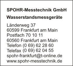 SPOHR-Messtechnik GmbH