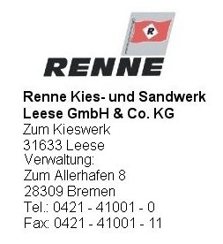 Renne Kies- und Sandwerk Leese GmbH & Co. KG