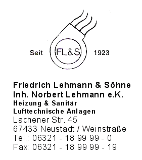 Lehmann, Friedrich  & Shne Inh. Norbert Lehmann e.K.