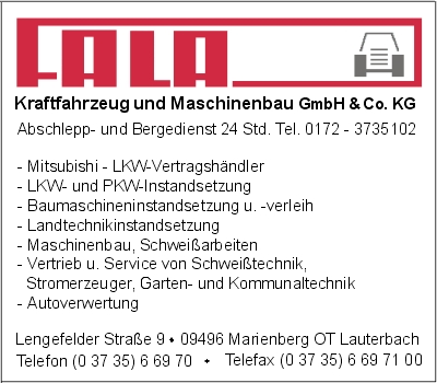 Fala Kraftfahrzeug und Maschinenbau GmbH & Co. KG