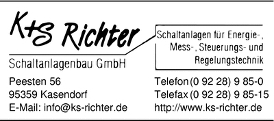 K + S Richter Schaltanlagenbau GmbH