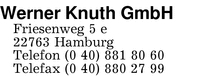 Knuth GmbH, Werner