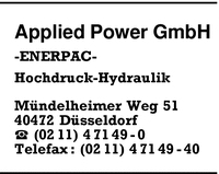 Applied Power GmbH