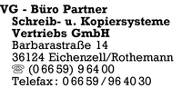 VG-Bro Partner Schreib- u. Kopiersysteme Vertriebs GmbH