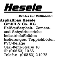 Asphaltbau Hesele GmbH & Co. KG