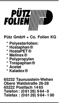 Ptz GmbH + Co. Folien KG