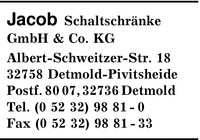 Jacob-Schaltschrnke GmbH & Co. KG
